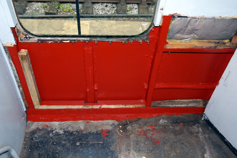 Class 104: Repairs to the area behind the guard's seat