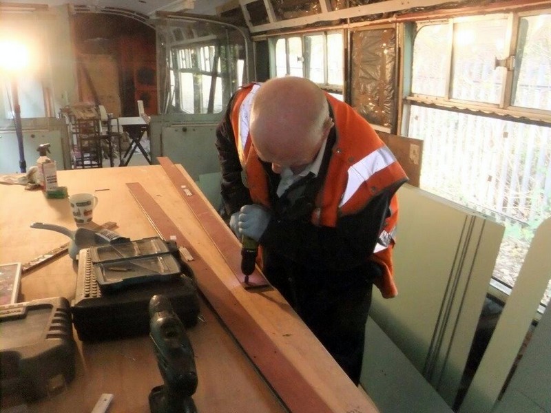 Class 105: Drilling and countersinking holes in the filler pieces that go above the windows