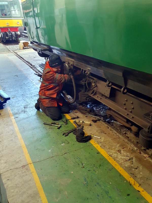 Class 109: Removing brakegear from 56171