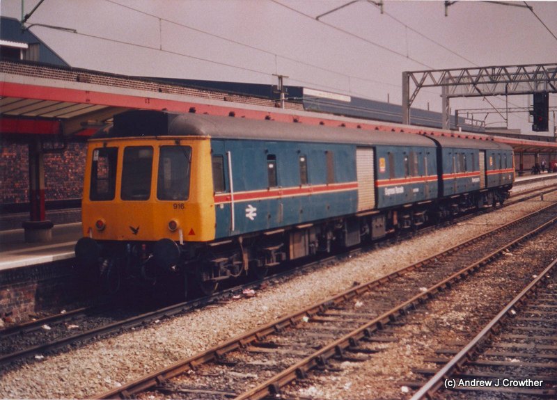 A Class 127 converted to a
      parcels unit