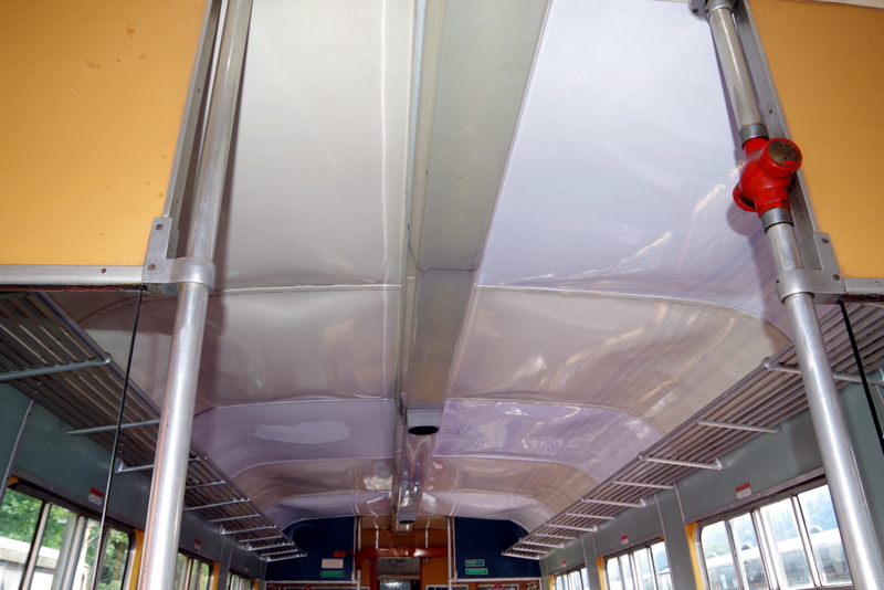 Class 108 56223: Painted ceiling panels
