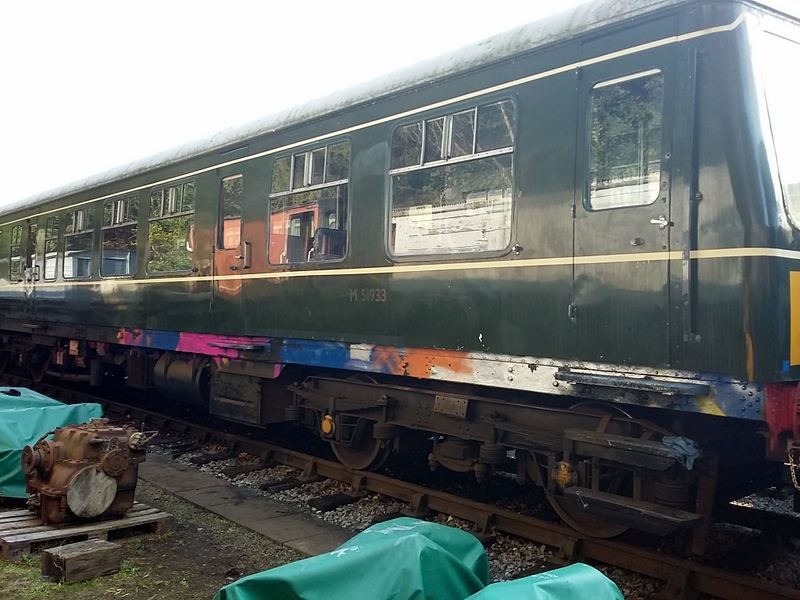 51933 following the removal of most of the graffiti