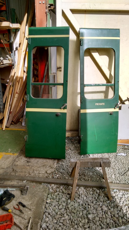 Class 127: Doors removed for dismantling