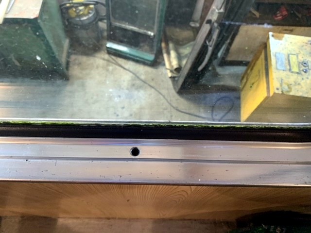 Class 109: Window frame after cleaning
