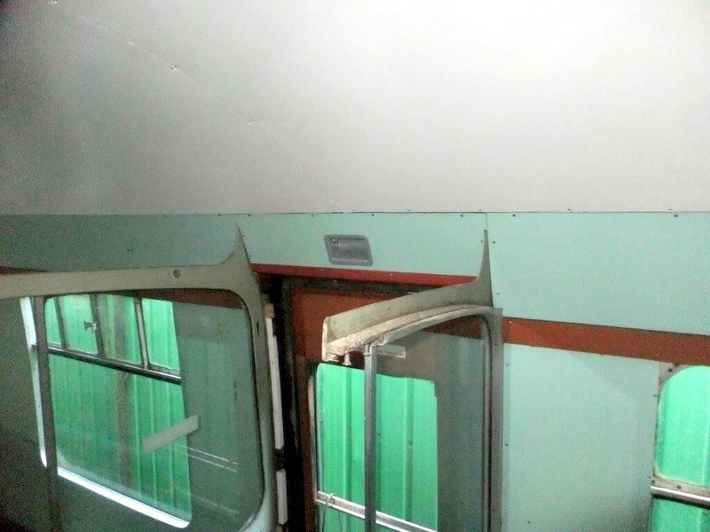 Class 105: New panel above a door with the pass. com fitted