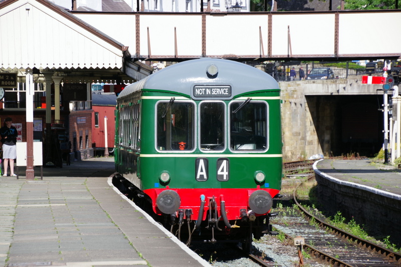 Class 109 at Llangollen Station on 02/07/22