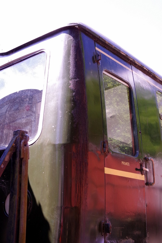 Class 105: Cab paintwork damaged by tree sap