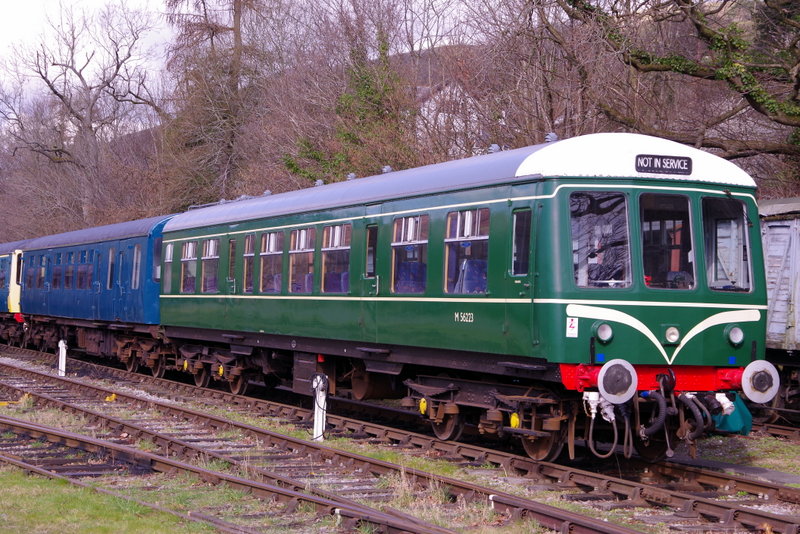 Class 104/108 hybrid unit at Pentrefelin