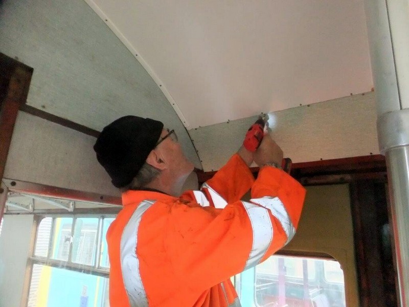 Class 100:Installing a panel above a vestibule door