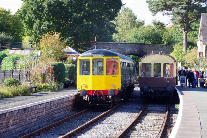 Class 104 running round the GWR