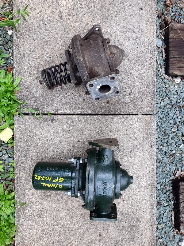 Class 108: Removed and replacement vacuum feed valves
