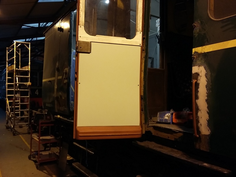 Class 127: An experimental panel fitted to a door