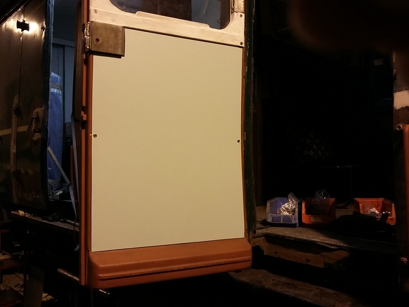 Class 127: An experimental panel fitted to a door