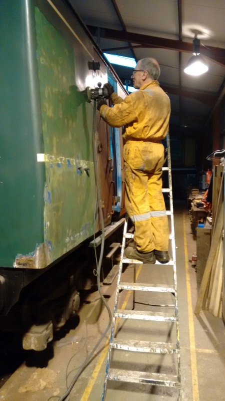 Class 127: Removal of paint on the outside