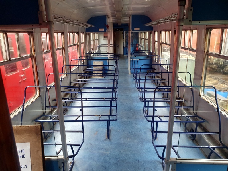 Class 108: Look, no seat covers!