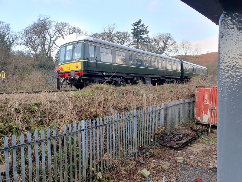 Class 108: Setting off to Corwen to provide Sion Corn Specials on 22/12/24