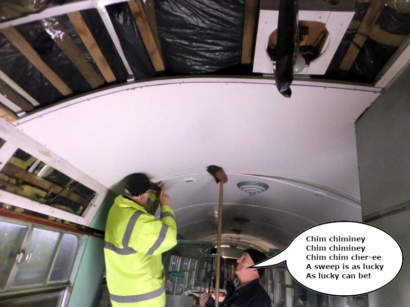 Class 105: Fitting beading to the ceiling