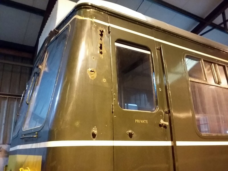 Class 108: Corrosion on the side of the cab of 51933