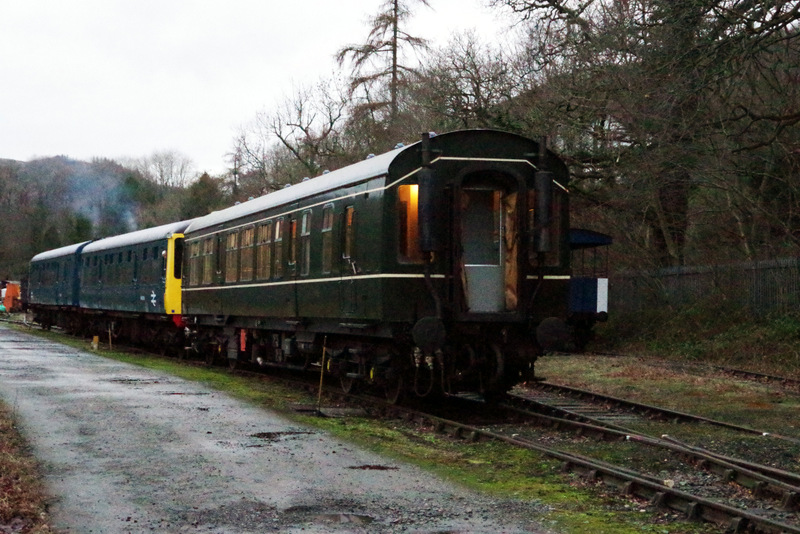 Class 108 power car being shunted by the class 104