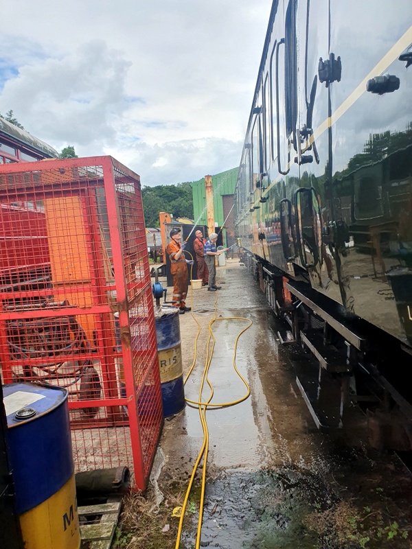 Washing the class 127