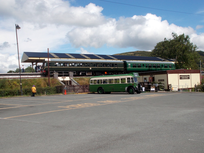 Three shades of green at Corwen on 03/08/25