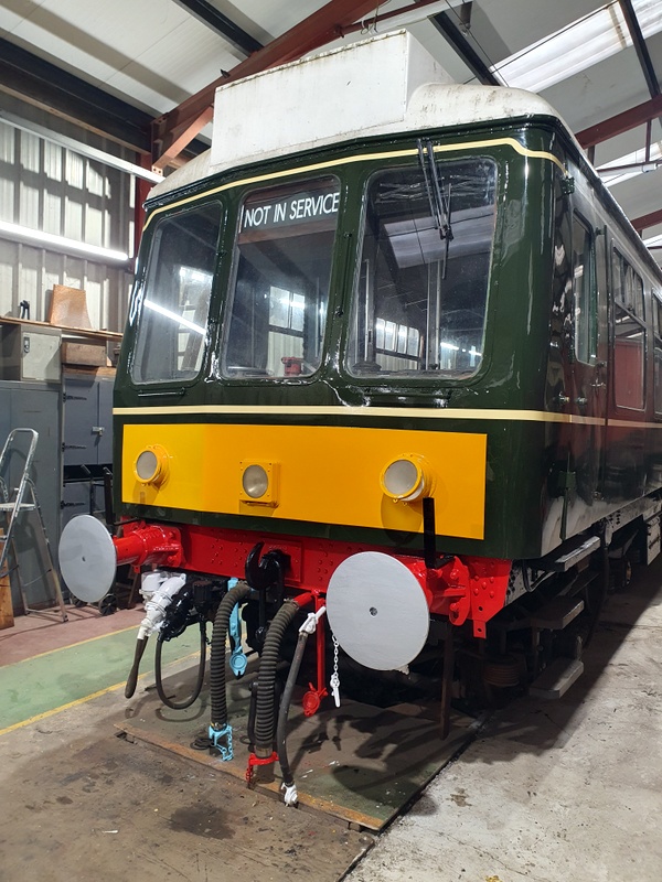 Class 108: The front of 51933 following a makeover