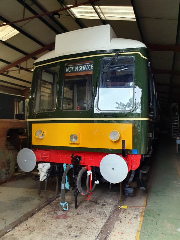 Class 108: The front of 54504 following a makeover
