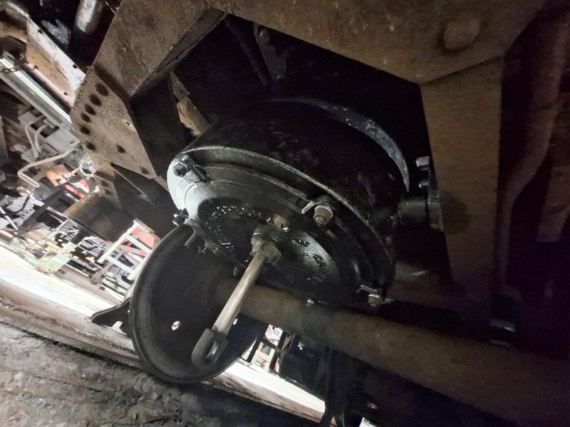 Class 109: Reinstalled vacuum brake cylinder