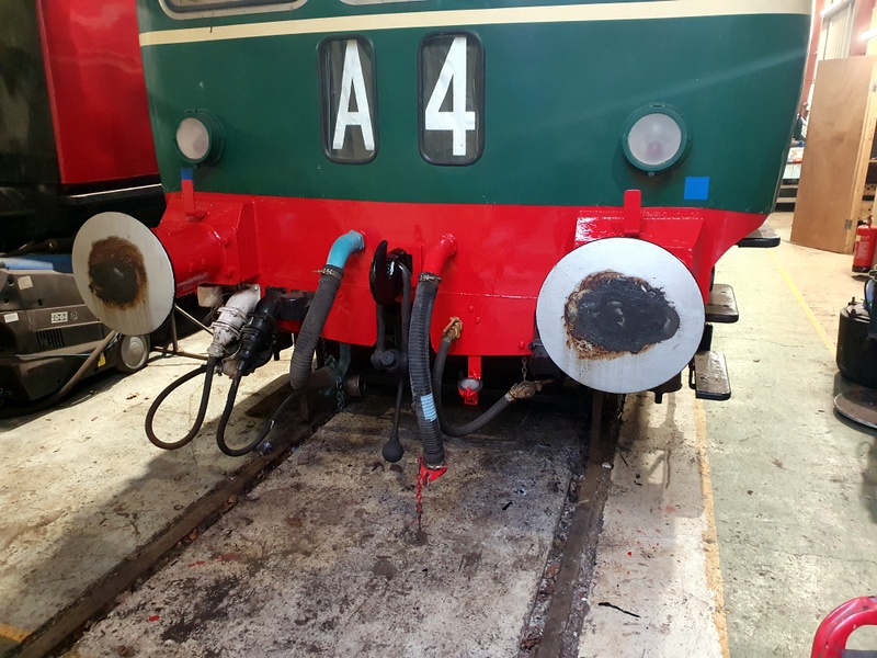 Class 109: Freshly-painted buffer beam