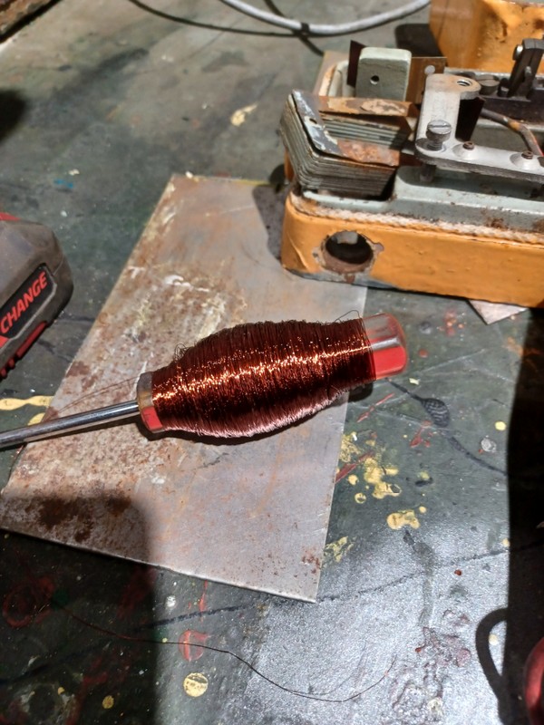 Class 109: Repairing an electromagnet for the fire bell
