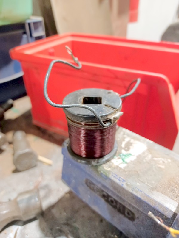 Class 109: Repairing an electromagnet for the fire bell