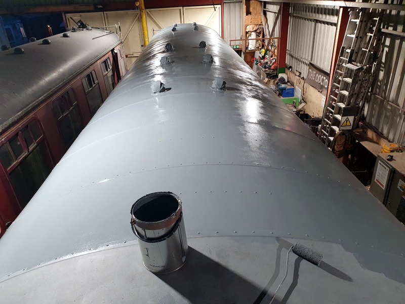 Class 108 56223: Freshening up the roof