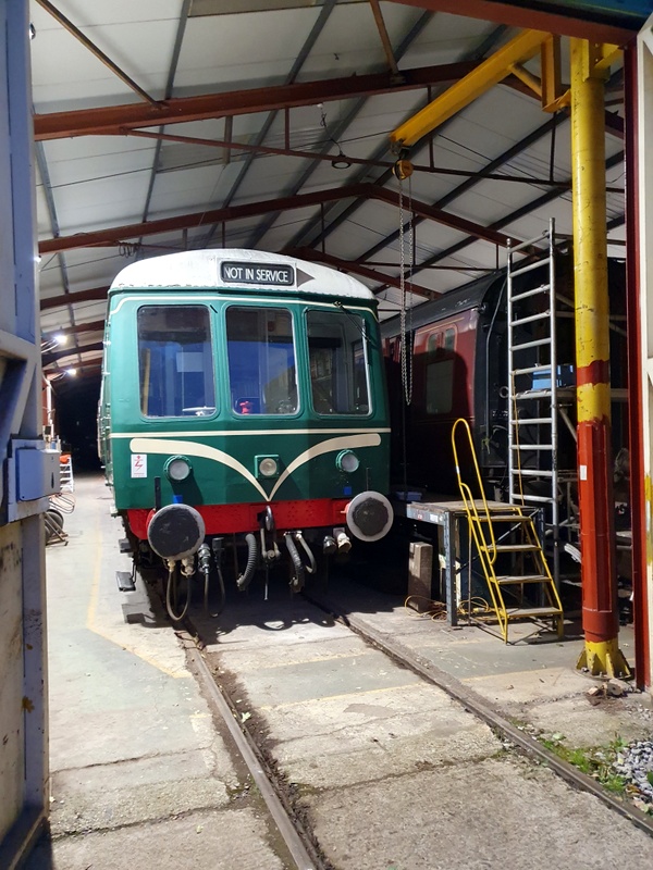 Class 108 trailer 56223 in the shed