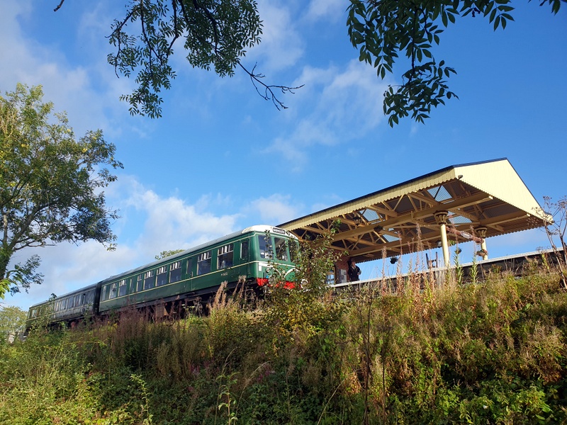 Hybrid class 127/108 at Corwen on 12/09/25