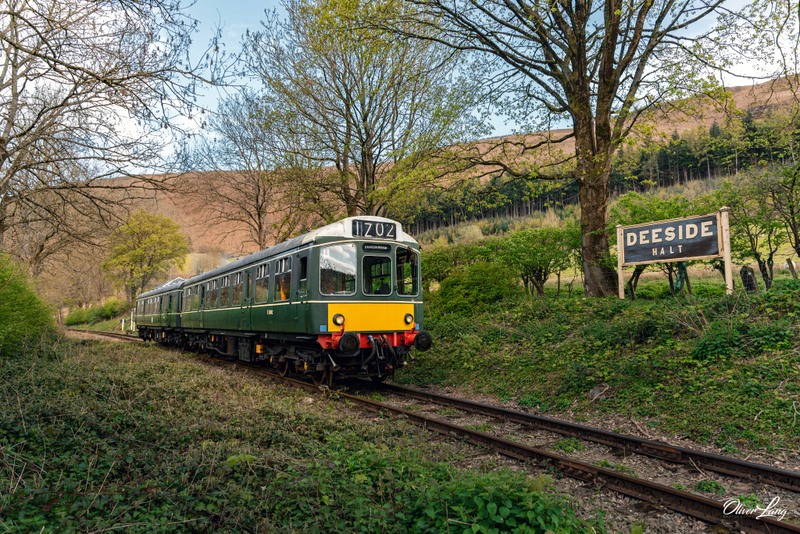 Class 110 at Deeside on 18/04/26