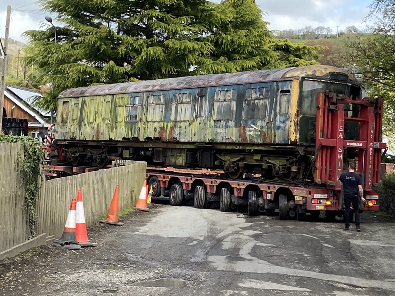 Class 104: 50447 leaving Llangollen for the North Norfolk Railway on 16/04/26