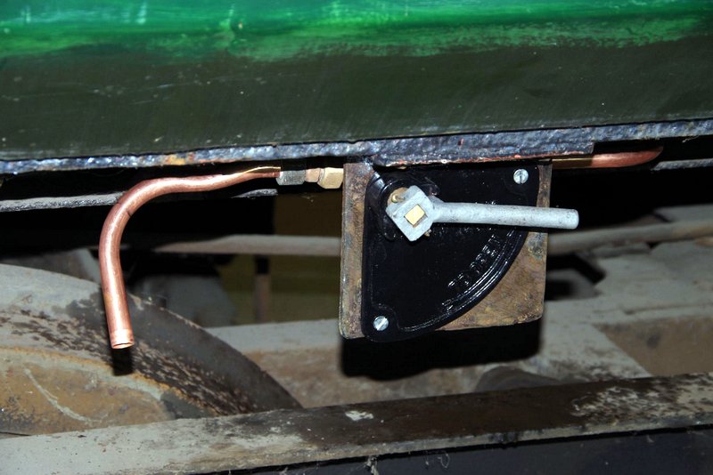 Class 105: Toilet tank drain test-fitted