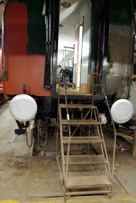 Class 105: Buffers refitted and painted