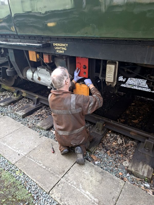 Class 110: Repairing a fire alarm panel on 51813