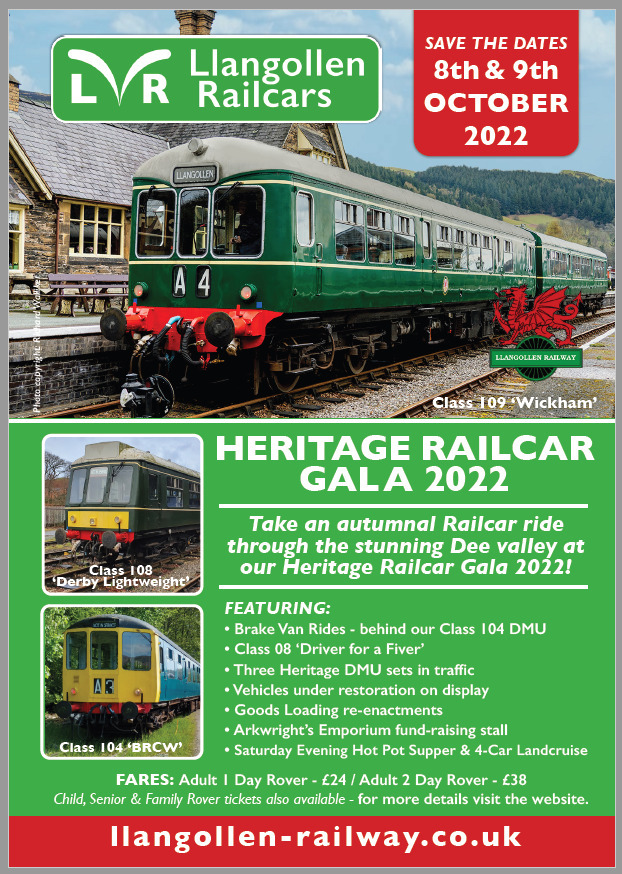 Railcar Gala 2022 Poster